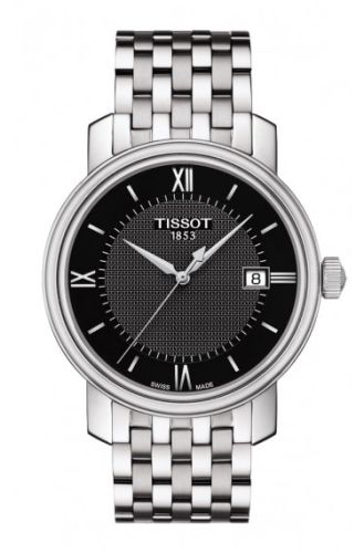 Tissot Bridgeport Quartz Stainless Steel / Black / Bracelet